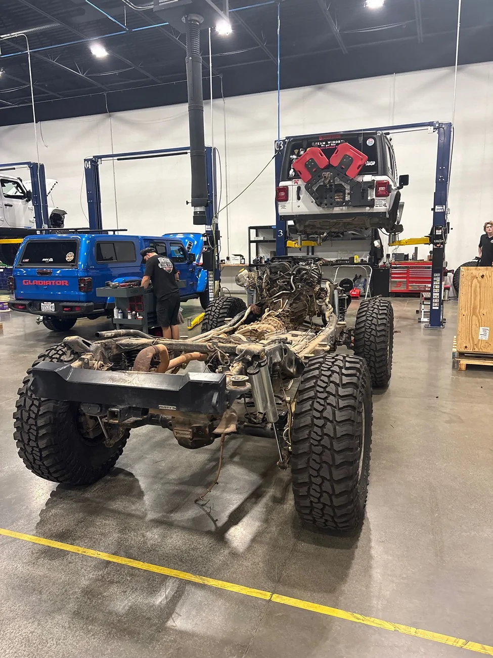 Jeep Wrangler JL The Refreshing Build. at 153,000 miles.  Americas Most Wanted 4x4 5.7 Hemi install and a 4.5 Metal Cloak Long Arm Lift. 80625436100__EF3B98BF-72ED-445D-9230-38489B9ABB2B