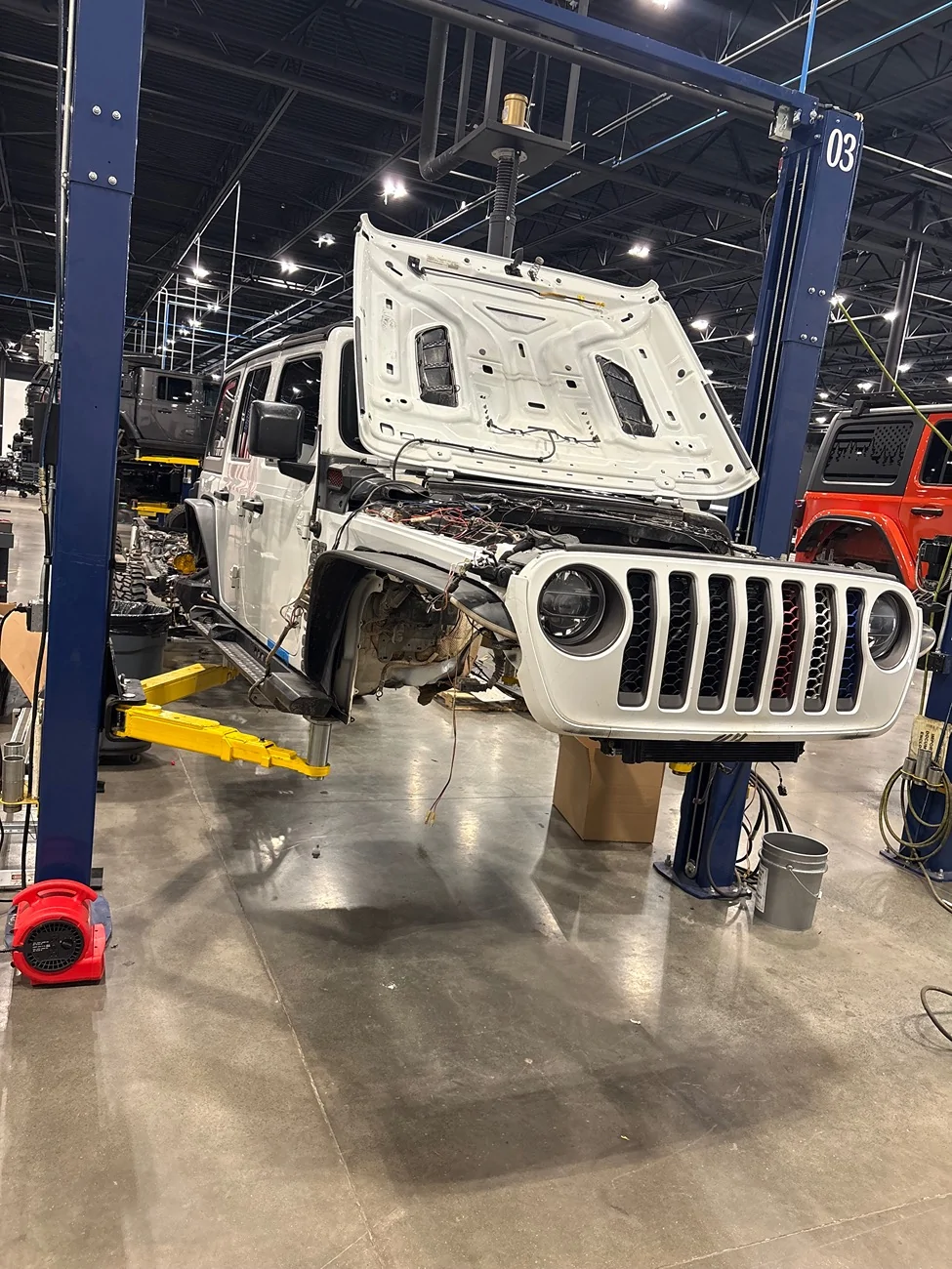 Jeep Wrangler JL The Refreshing Build. at 153,000 miles.  Americas Most Wanted 4x4 5.7 Hemi install and a 4.5 Metal Cloak Long Arm Lift. 80704387226__66CBD84E-7F64-4560-B616-8743360B292F
