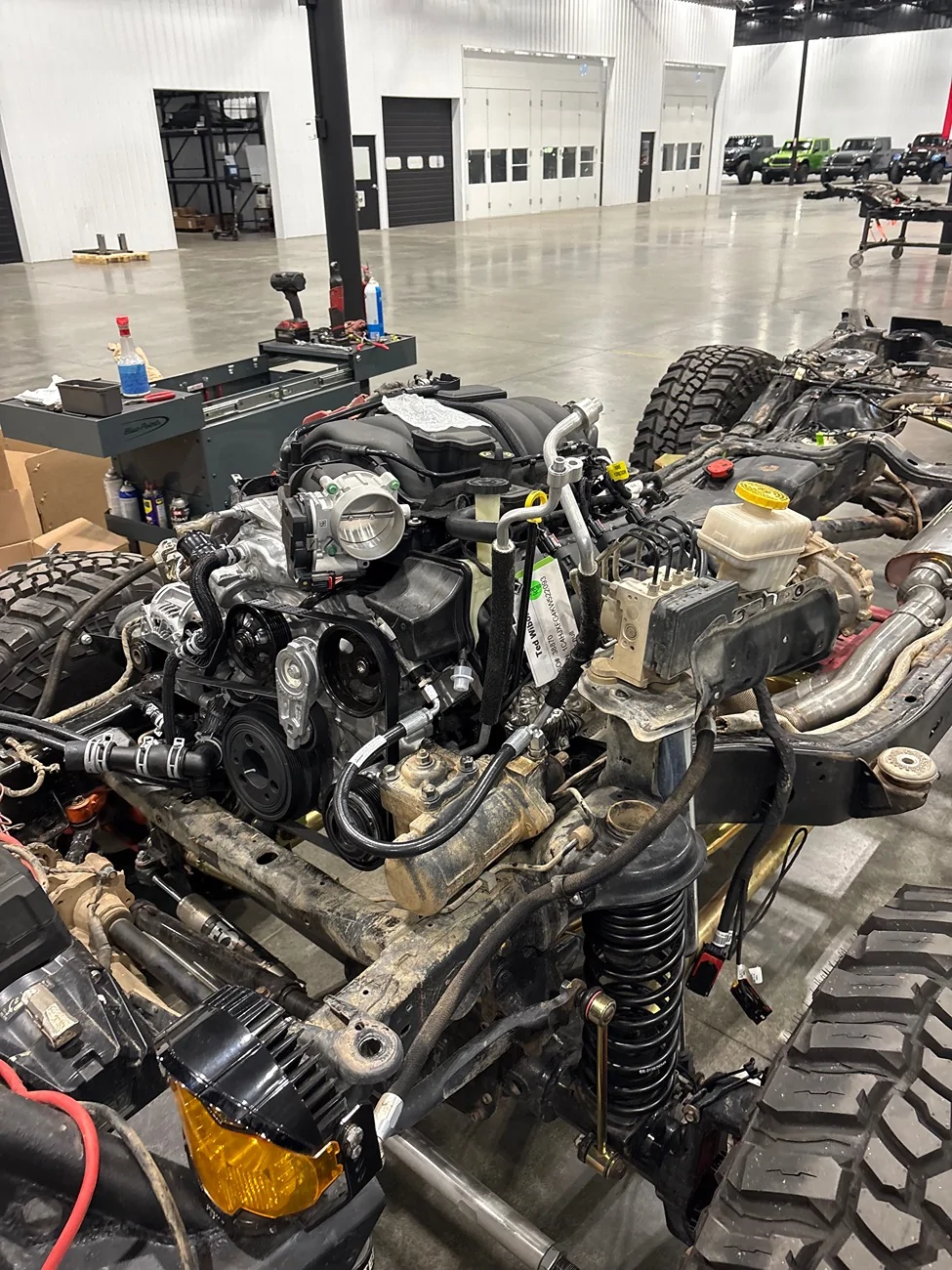 Jeep Wrangler JL The Refreshing Build. at 153,000 miles.  Americas Most Wanted 4x4 5.7 Hemi install and a 4.5 Metal Cloak Long Arm Lift. 80704384525__6FAA092A-E36E-401C-ADA0-99DB7FA7C41C