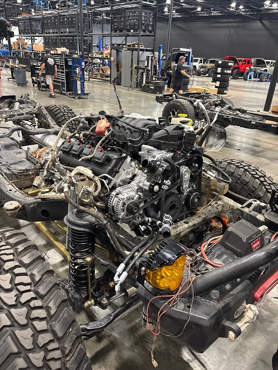 Jeep Wrangler JL The Refreshing Build. at 153,000 miles.  Americas Most Wanted 4x4 5.7 Hemi install and a 4.5 Metal Cloak Long Arm Lift. 80704385682__4BBE4E3C-E514-41A1-8EC1-ADC79D5ACD82
