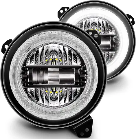 Jeep Wrangler JL BACK AND FORTH - SilverStar Ultra Headlight Bulbs vs. LED TrueMods