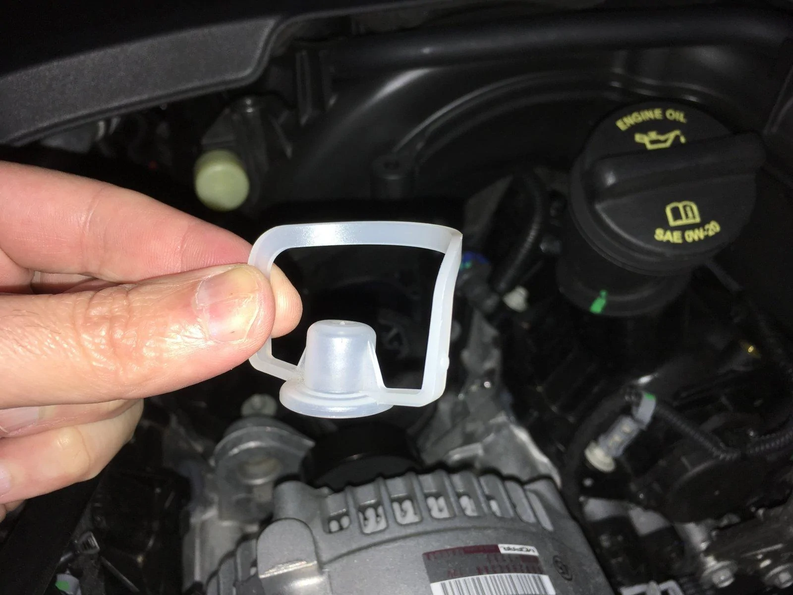 Jeep Wrangler JL Where does this plastic piece go? j