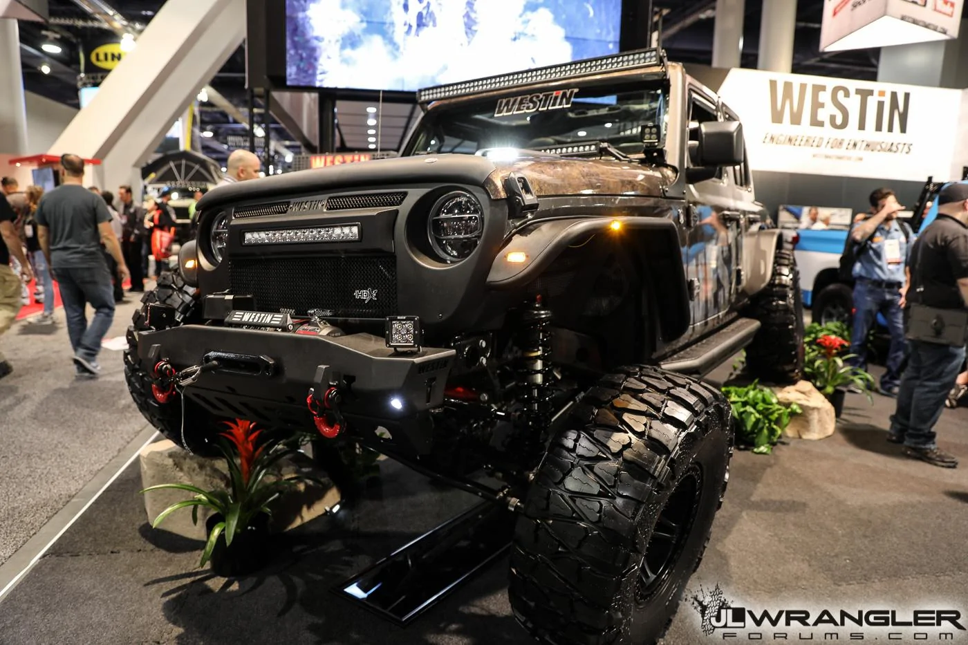 Jeep Wrangler JL Thief proofing your LED Lights? Westin-Automotive-JL-Wrangler-SEMA-2018-2