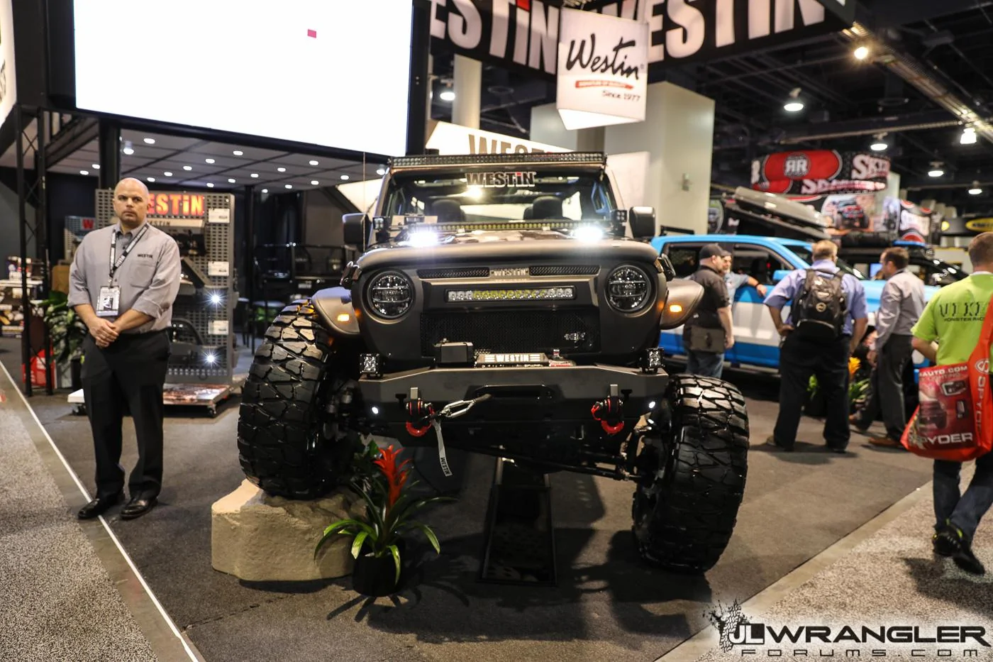 Jeep Wrangler JL Thief proofing your LED Lights? Westin-Automotive-JL-Wrangler-SEMA-2018-1