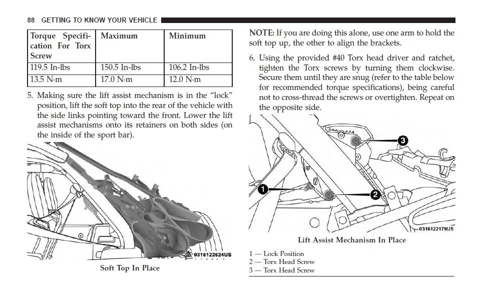 Jeep Wrangler JL Giant soft top box- Install instructions 88