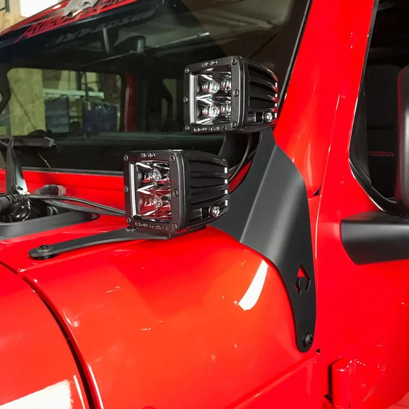 Jeep Wrangler JL Artec Industries Light mounts jl5603
