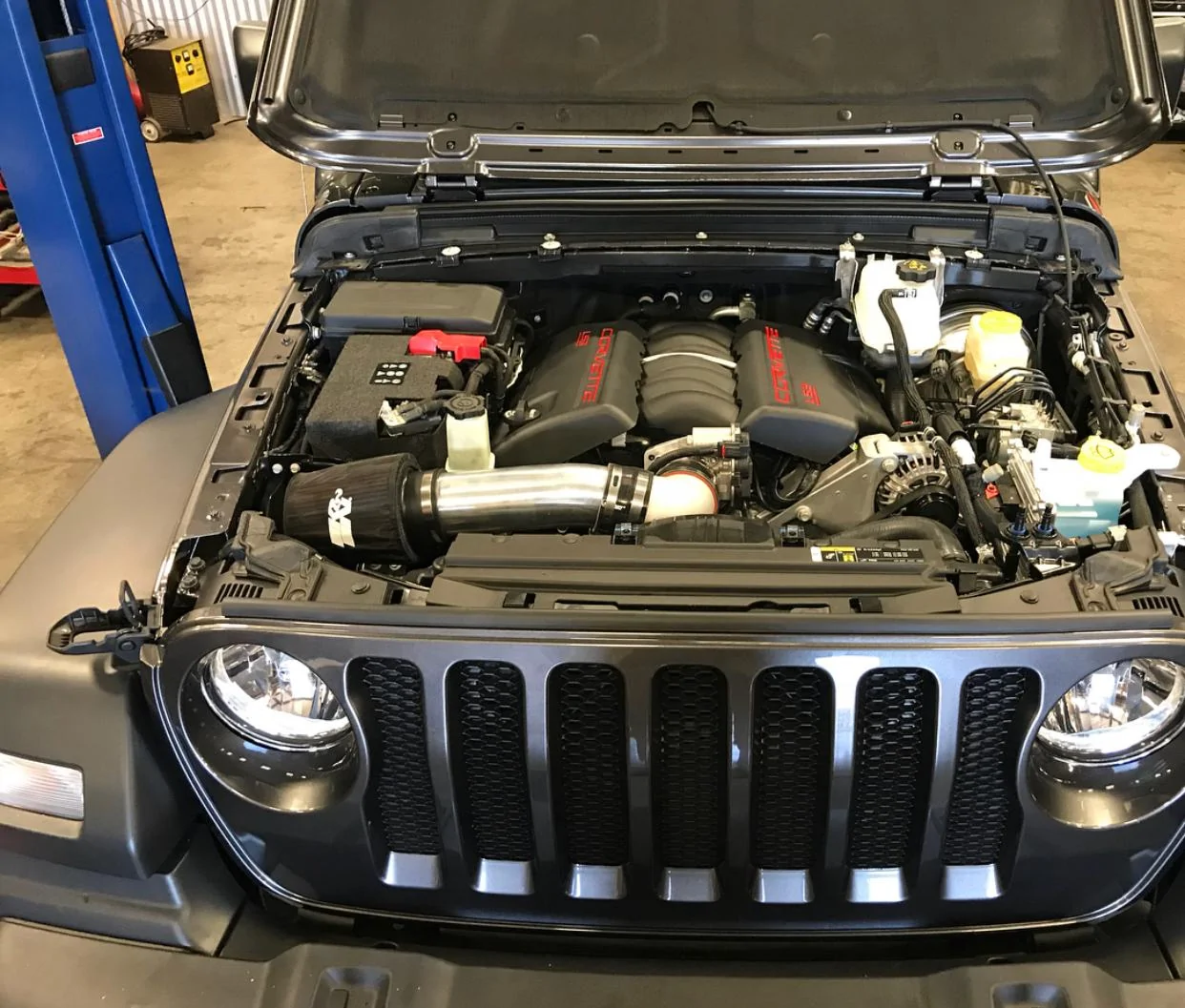 Jeep Wrangler JL JL Wrangler Engine Swap - V8 LS3 Crate Engine 607D46D4-0428-462B-8FC0-0EF8DCC23C06