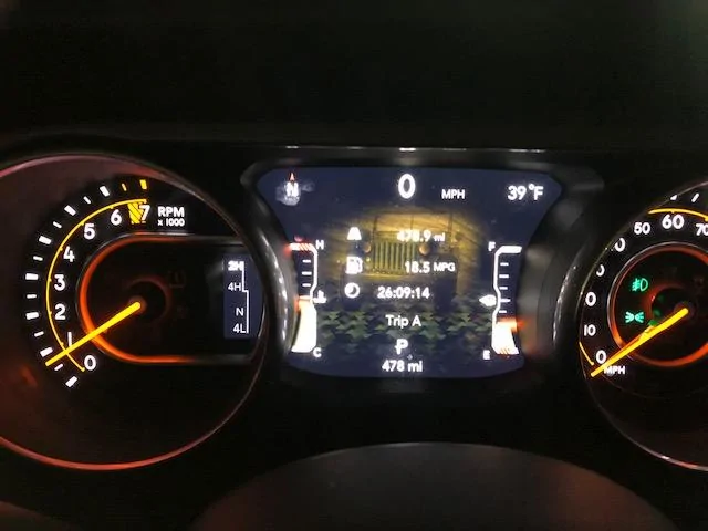 Jeep Wrangler JL Gas mileage so far Mileag