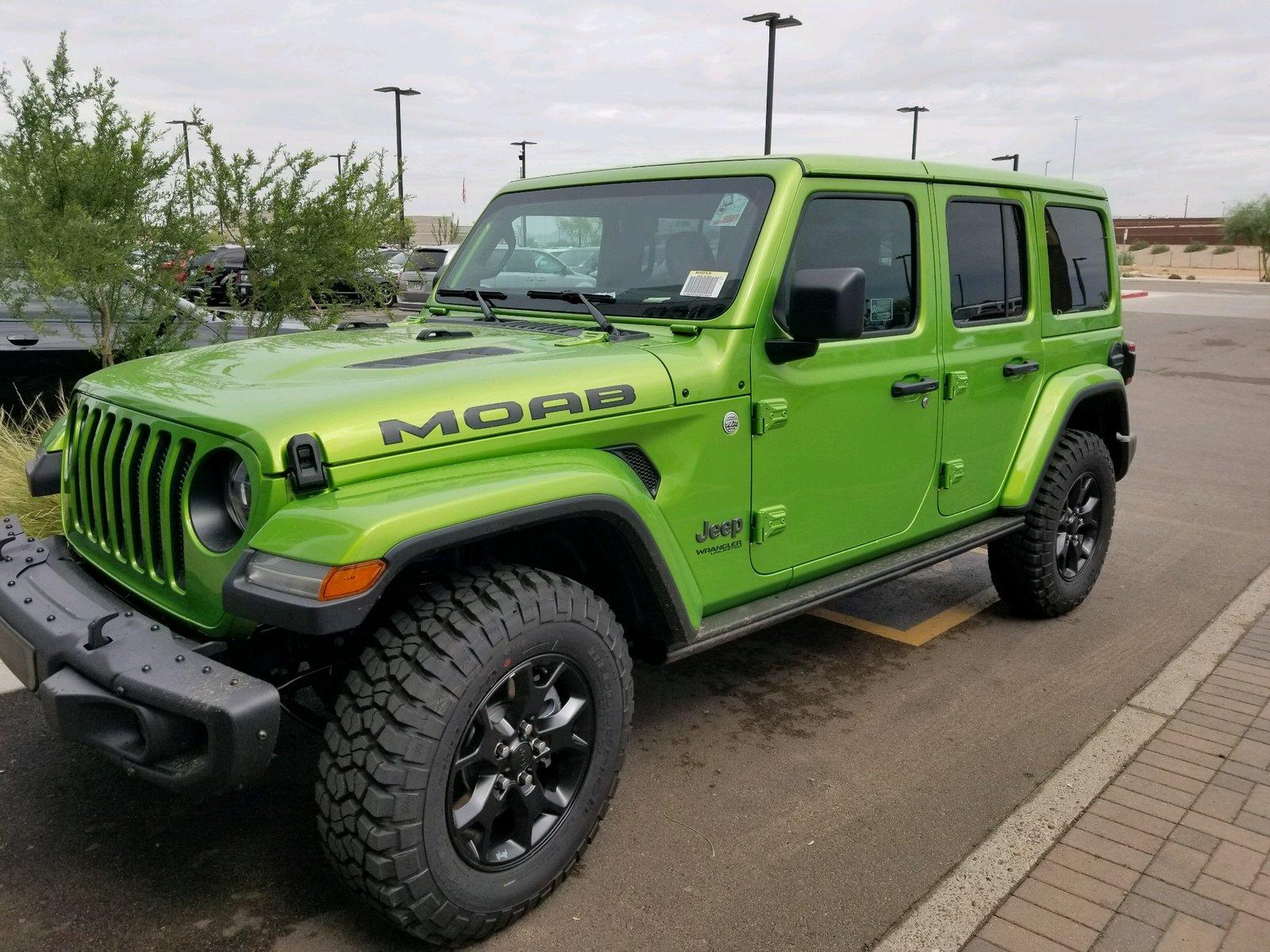 Jeep Wrangler JL Moab delivery checklist moabmojito-