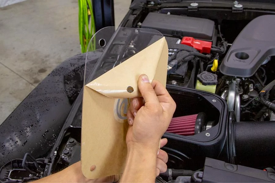 Jeep Wrangler JL How-to install S&B Filter Cold Air Intake Peel-Cover