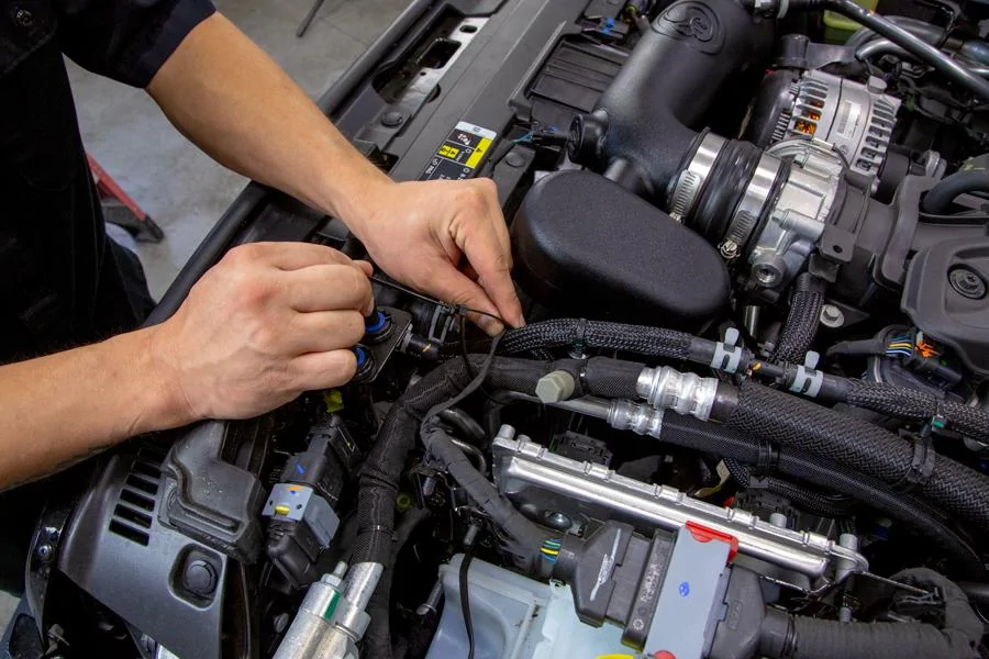 Jeep Wrangler JL How-to install S&B Filter Cold Air Intake Zip-Ties