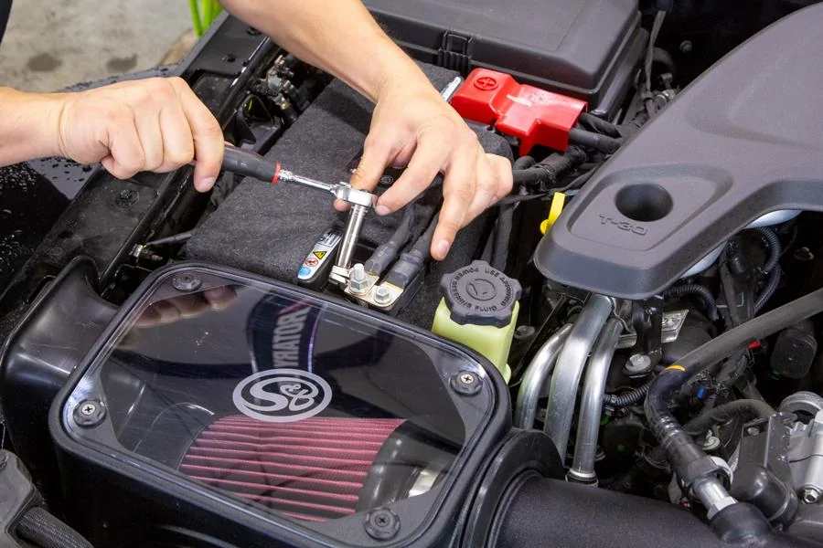 Jeep Wrangler JL How-to install S&B Filter Cold Air Intake Reconnect