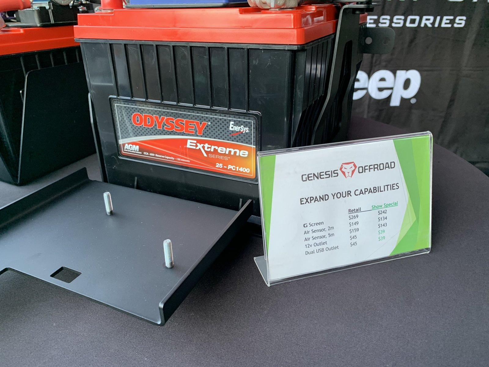Jeep Wrangler JL Genesis Off-Road Dual Battery Kit C0B4D14C-2E37-40F1-A42C-0A3545988B1C
