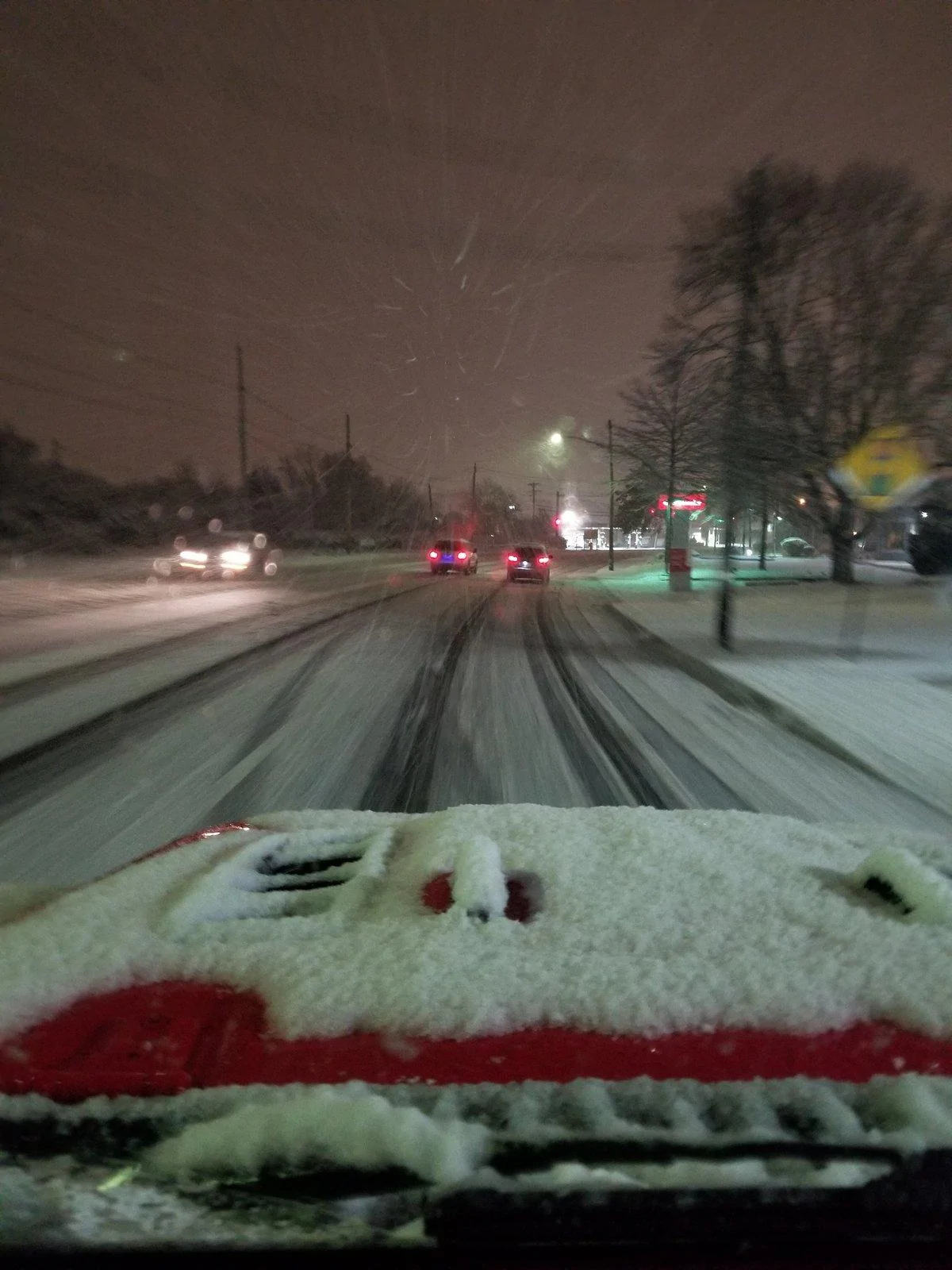 Jeep Wrangler JL LED's not hot enough to melt snow while driving!!?? 20181115_204603