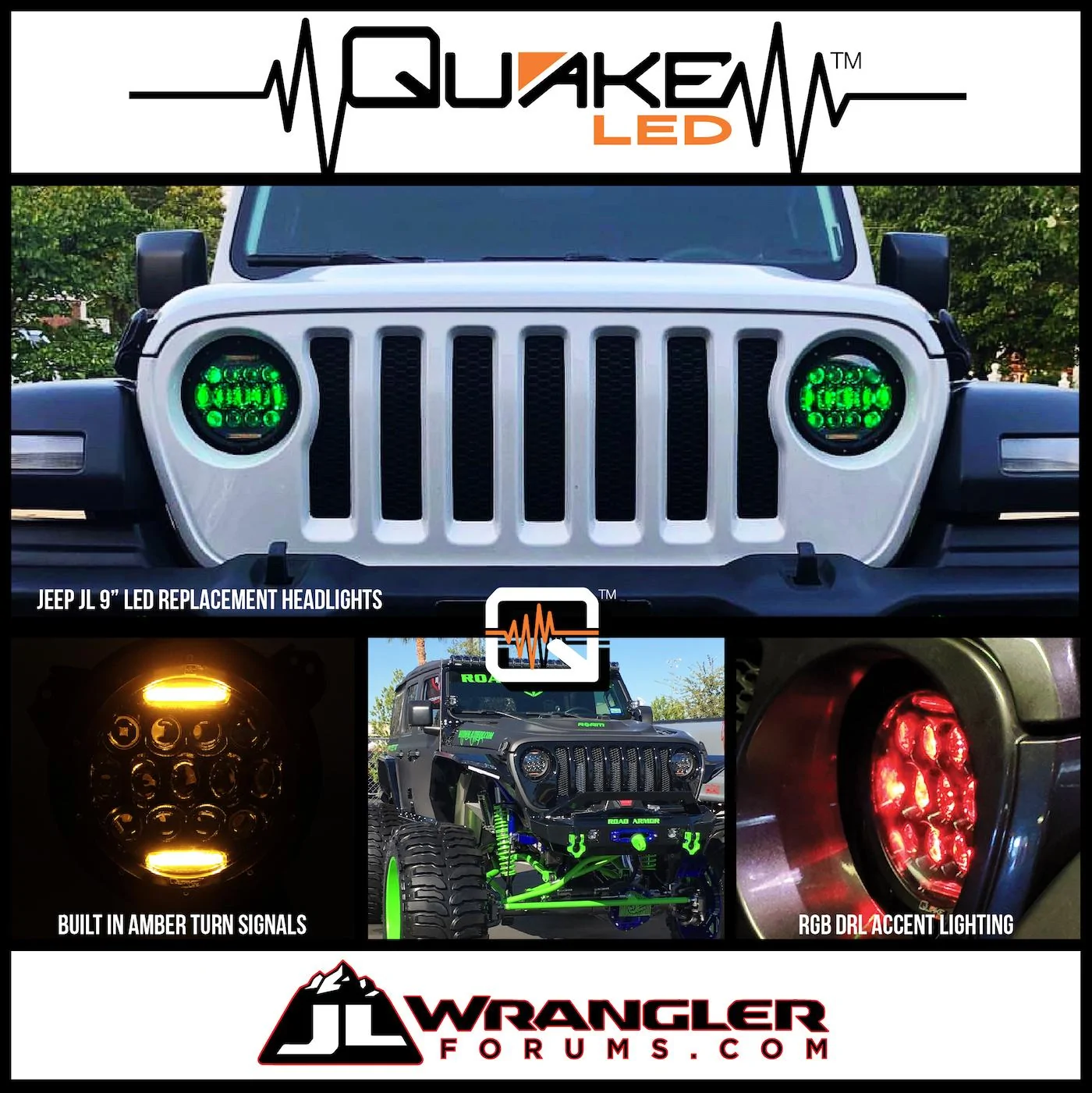 Jeep Wrangler JL Giveaway! Quake LED Headlights (ends Dec 18) Quake_LED_JL Giveaway-01