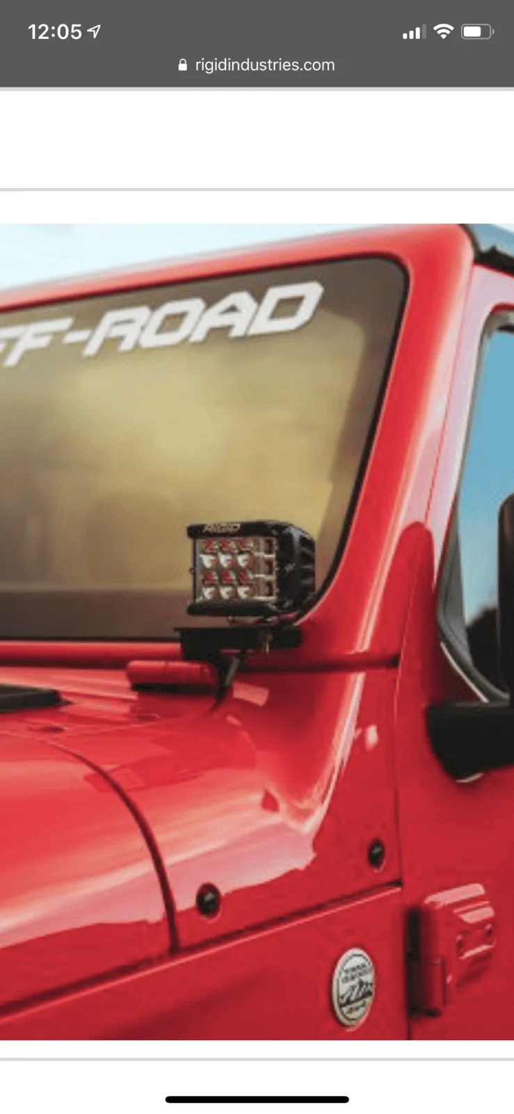 Jeep Wrangler JL A pillar led cube light pattern F7CD2762-0E7B-4381-9008-6EEDD2B1F62C