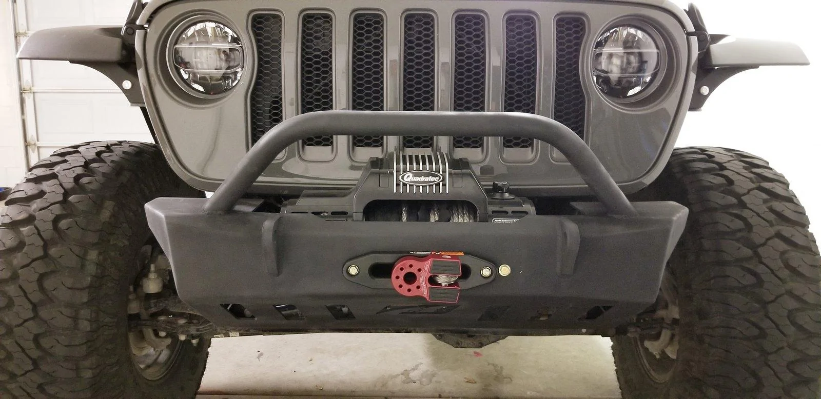 Jeep Wrangler JL Installed Motobilt front bumper 20181122_180938