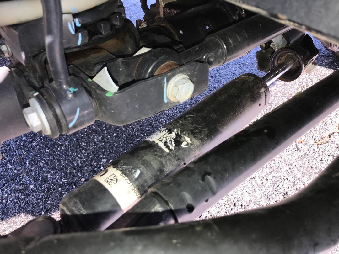 Jeep Wrangler JL Steering Stabilizer Cover...How to put back on? 1