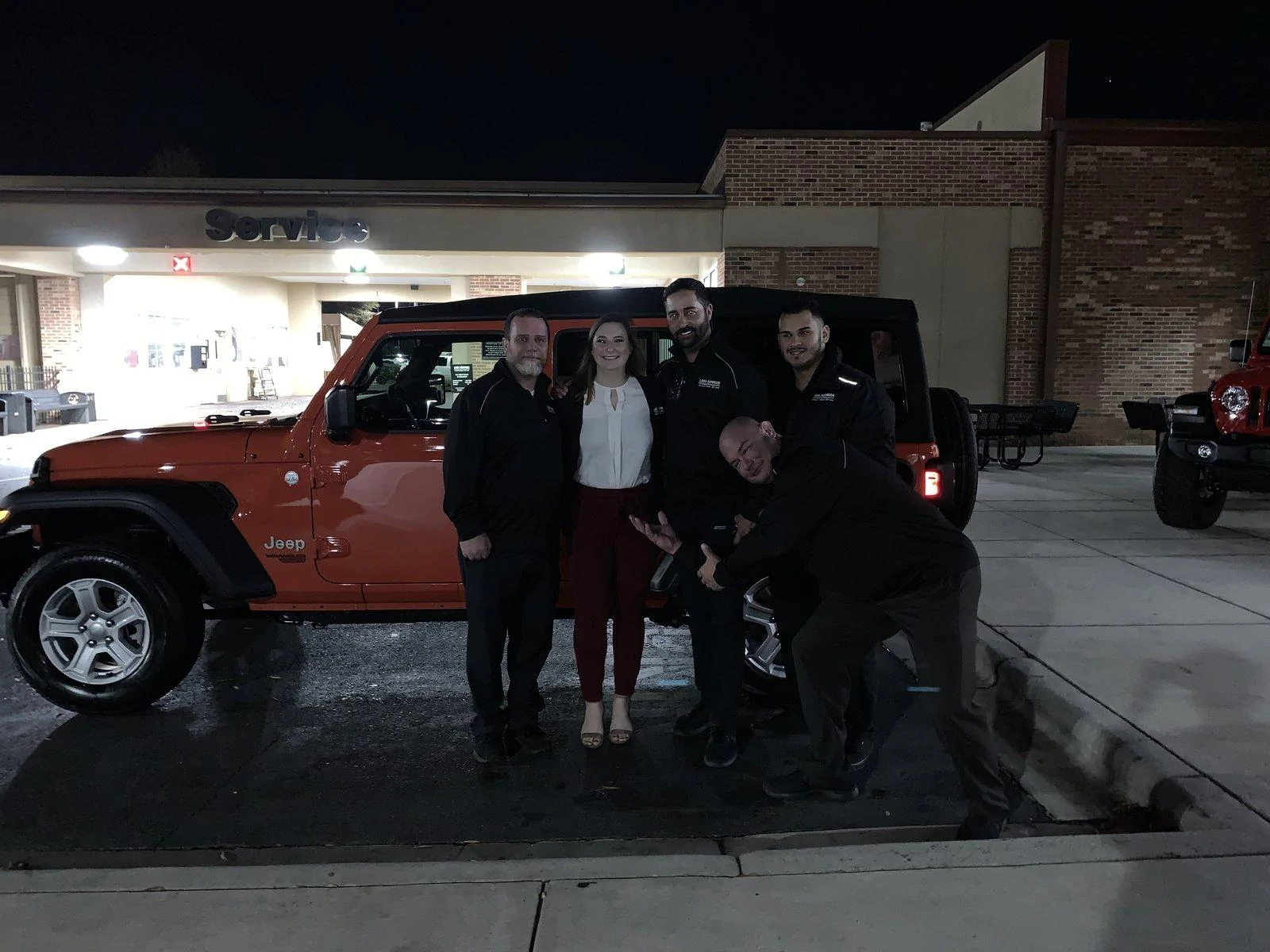 Jeep Wrangler JL North Carolina Roll Call salesmen