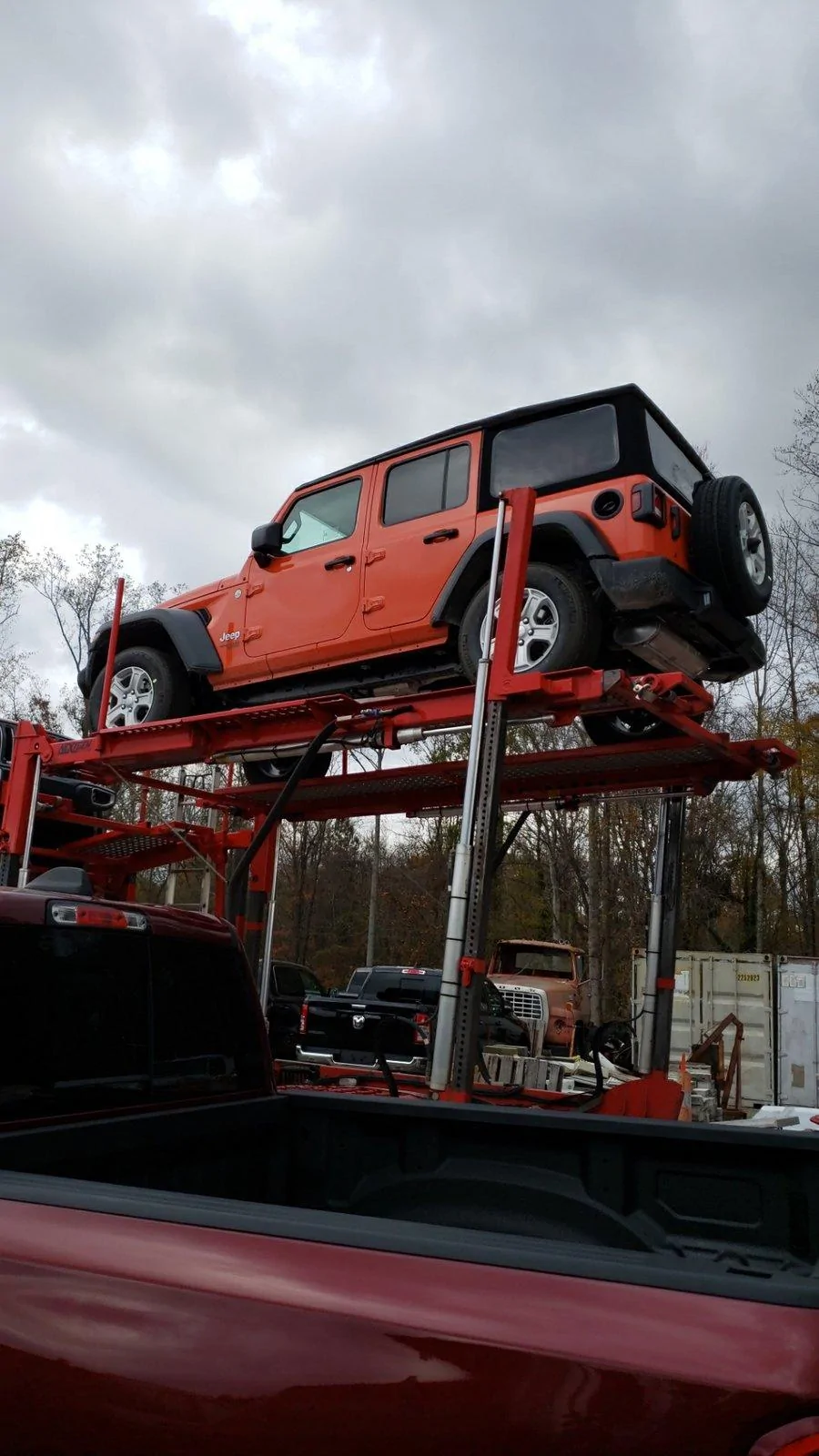 Jeep Wrangler JL North Carolina Roll Call trailer
