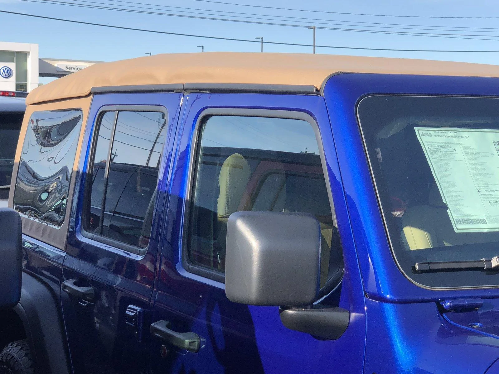 Jeep Wrangler JL Tan Soft Tops E0B53BC5-2E34-4D00-A128-A53BE07958EA