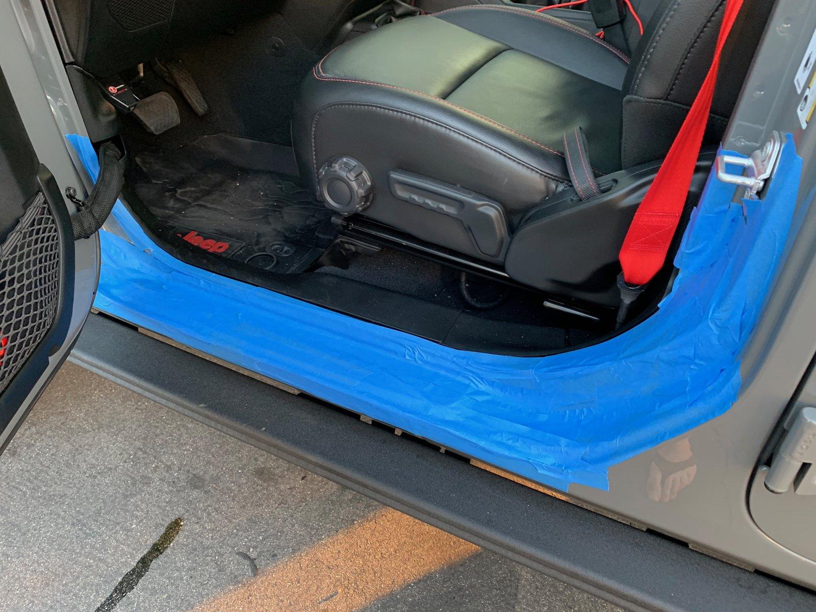 Jeep Wrangler JL Drivers seat popping IMG_0644