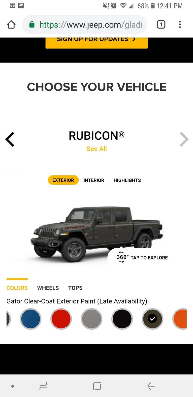 Jeep Wrangler JL New colors available on the Gladiator! Available for JL soon? Screenshot_20181128-124135_Chrom