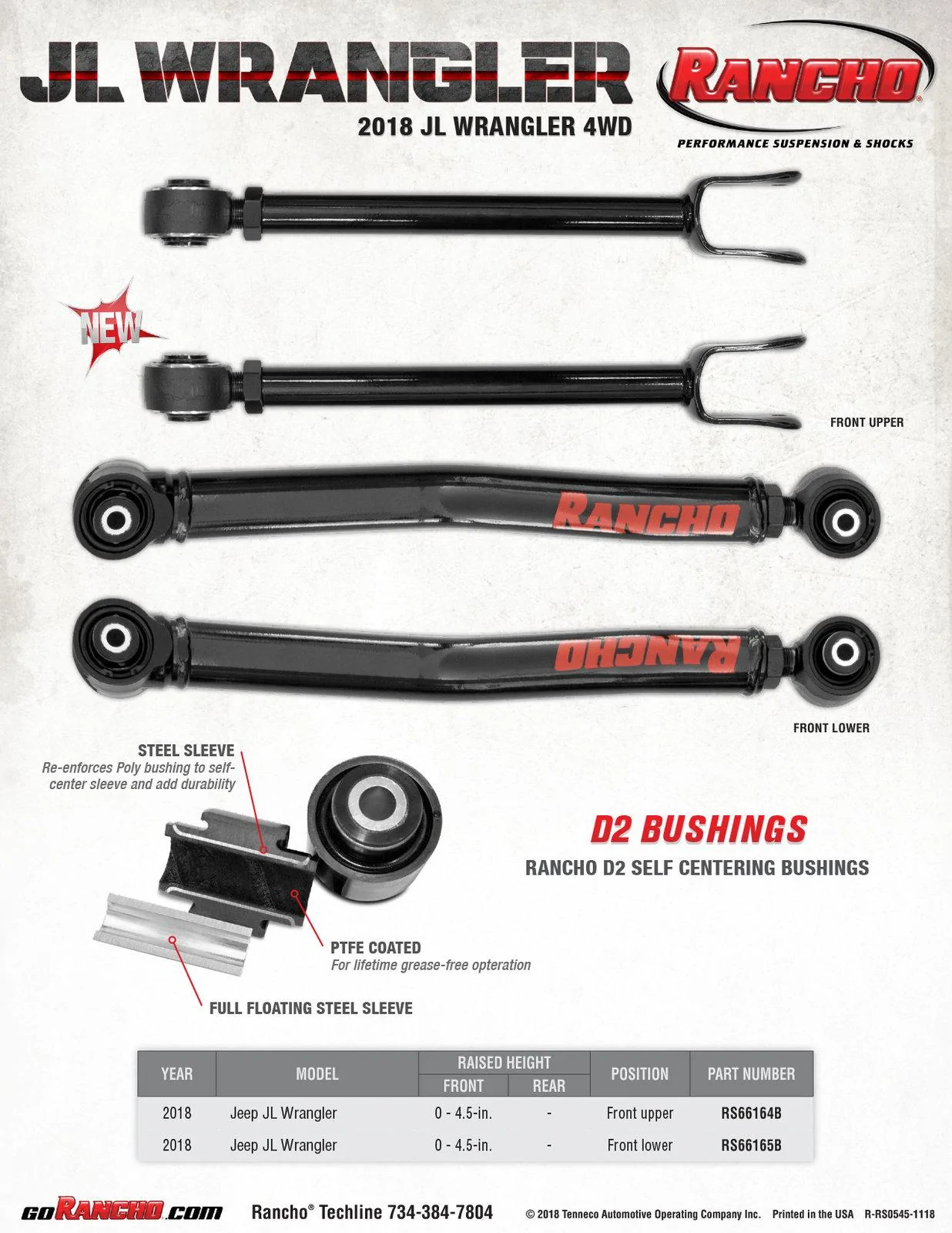 Jeep Wrangler JL New! Adjustable control arms for the JL! JL_ControlArms_Sell_Back