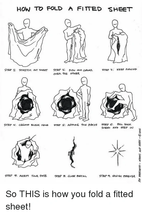 Jeep Wrangler JL Jeep humor waiting room ( ** NO POLITICS ** ) how-to-fold-a-fitted-sheet-keep-pushing-step-1-3837334