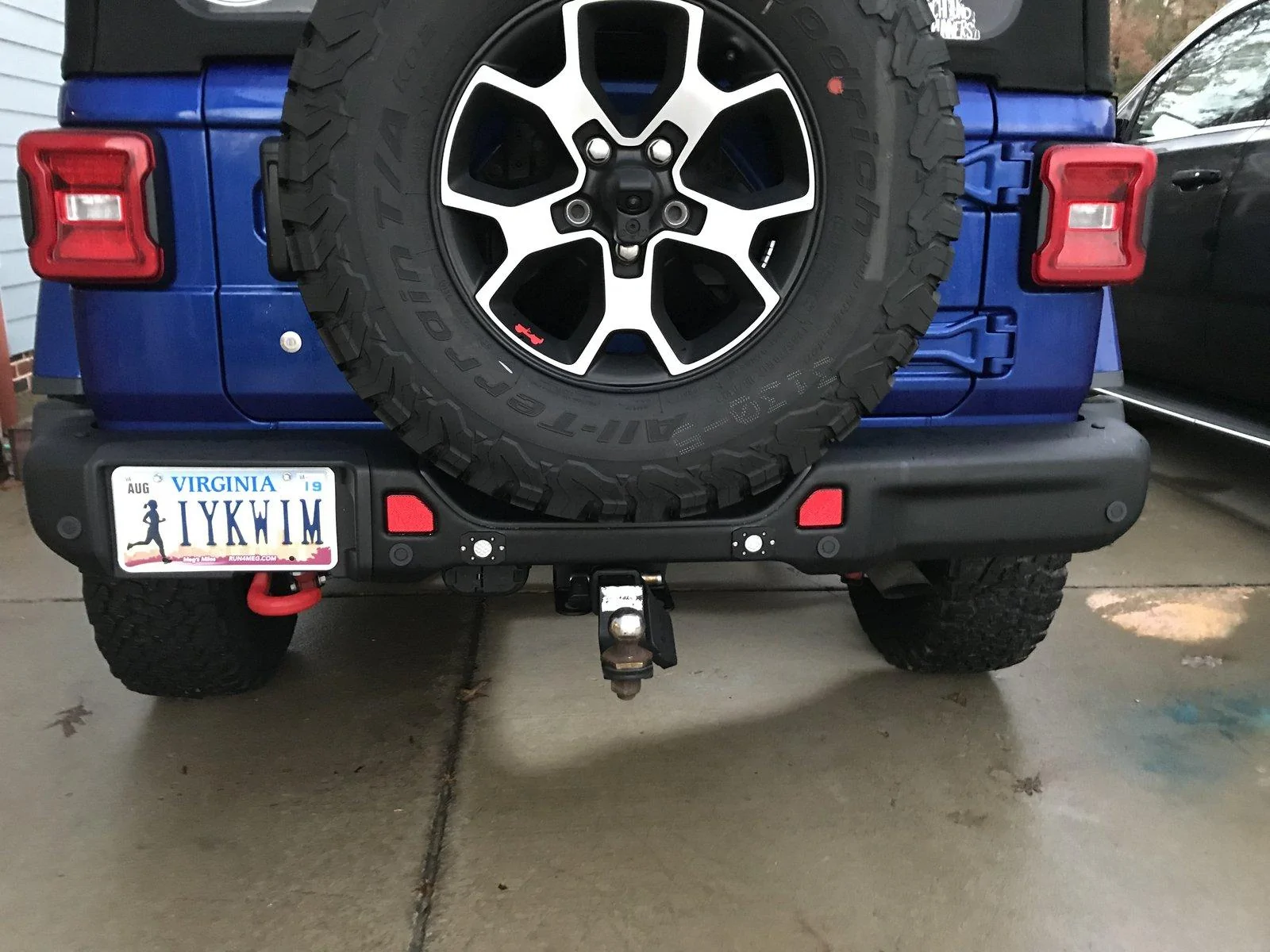 Jeep Wrangler JL Rigid Ignite backup light installed 92D7127B-24C5-43EA-A099-FB2193A3C886