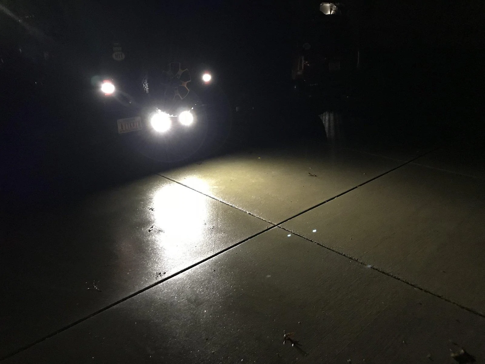 Jeep Wrangler JL Rigid Ignite backup light installed EA239275-E332-49EE-8496-9C14CBEA5CC9
