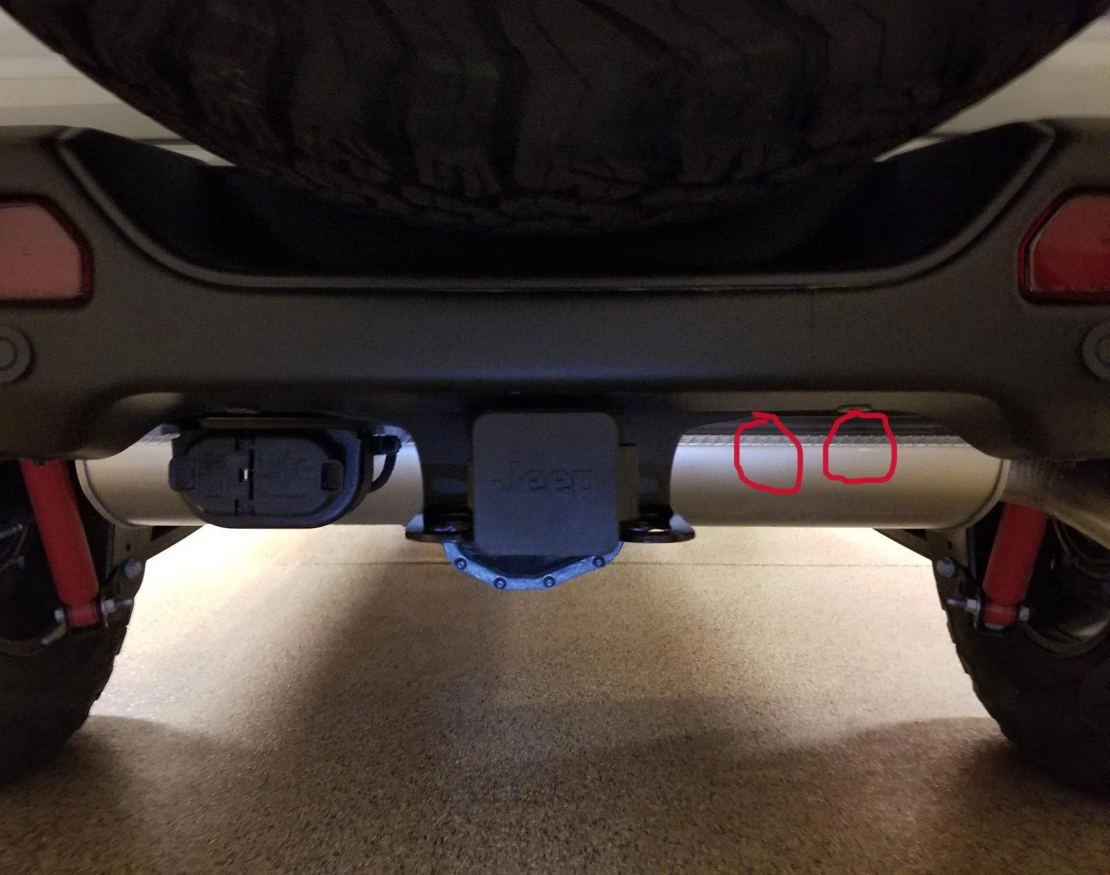Jeep Wrangler JL Backup light question Backup light location