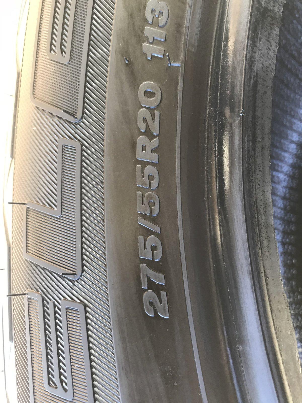 Jeep Wrangler JL FS: (4) BRIDGESTONE DUELER H/L ALENZA 275/55/20 491CCA5E-2A5C-4C3D-91B3-53C6D8BC4B2A