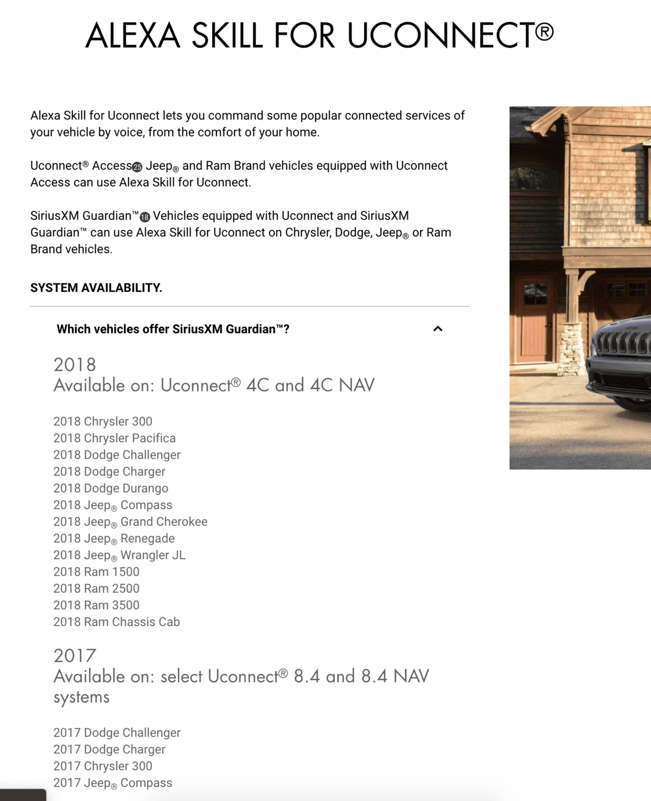Jeep Wrangler JL Alexa...start the Wrangler. Screen Shot 2018-12-03 at 3.09.40 PM