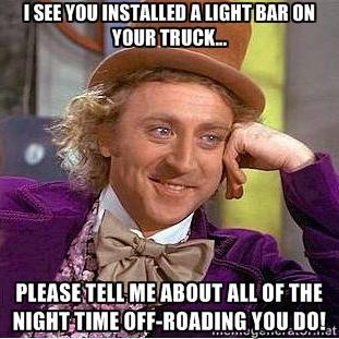 Jeep Wrangler JL How many lights is too many? light_bar