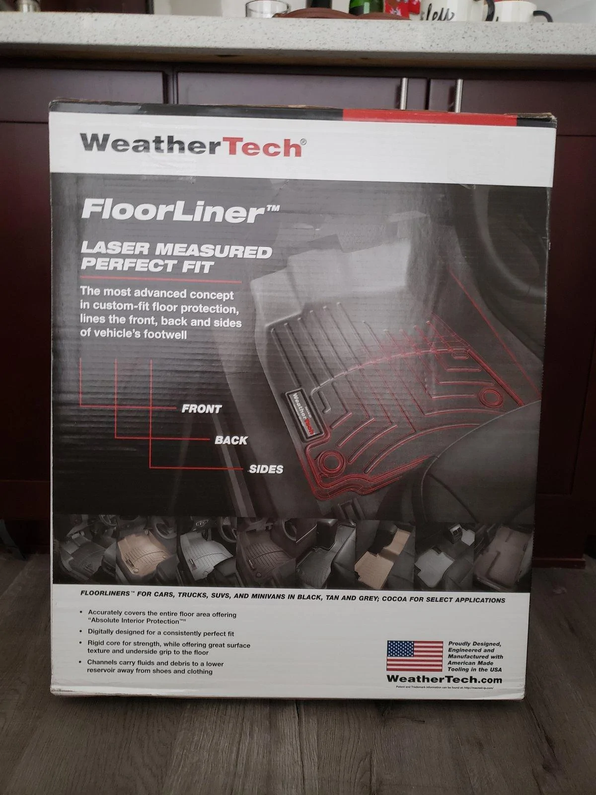 Jeep Wrangler JL FS: New Weathertech front liners 20181208_105430