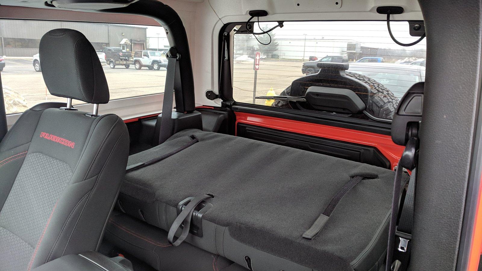Jeep Wrangler JL Does anyone have a picture of 2 dr. wrangler  back seat folded down? I can't find one anywhere IMG_20181211_125055