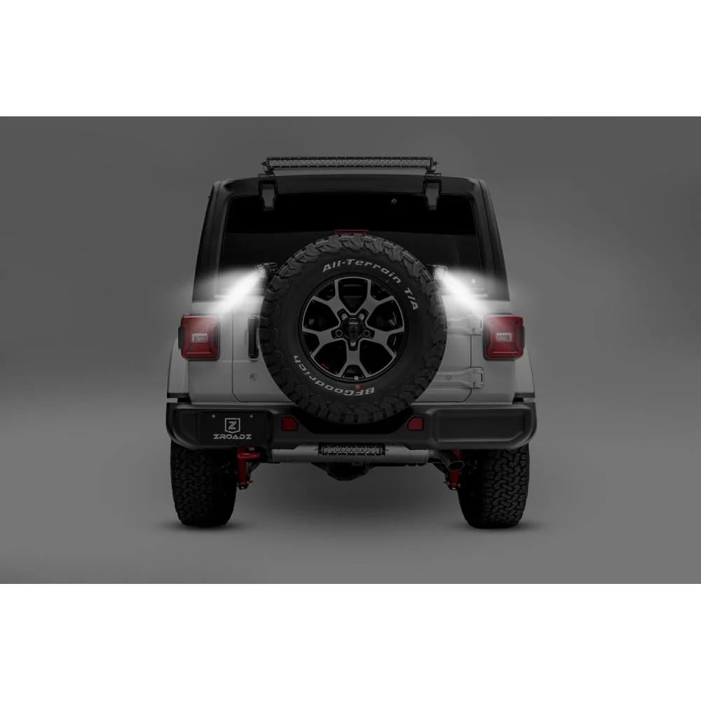 Jeep Wrangler JL Rear light kit JLUR rubibrackets-rear