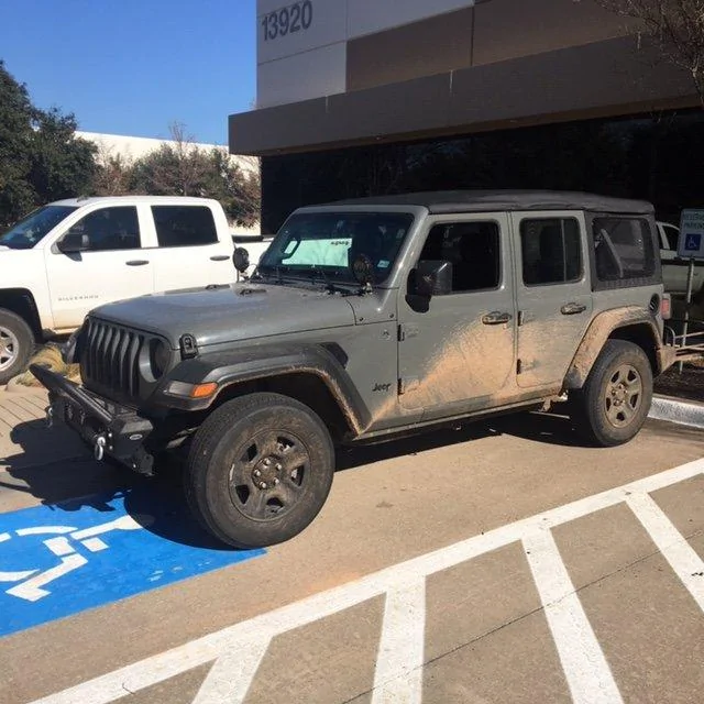 Jeep Wrangler JL A pillar led cube light pattern j