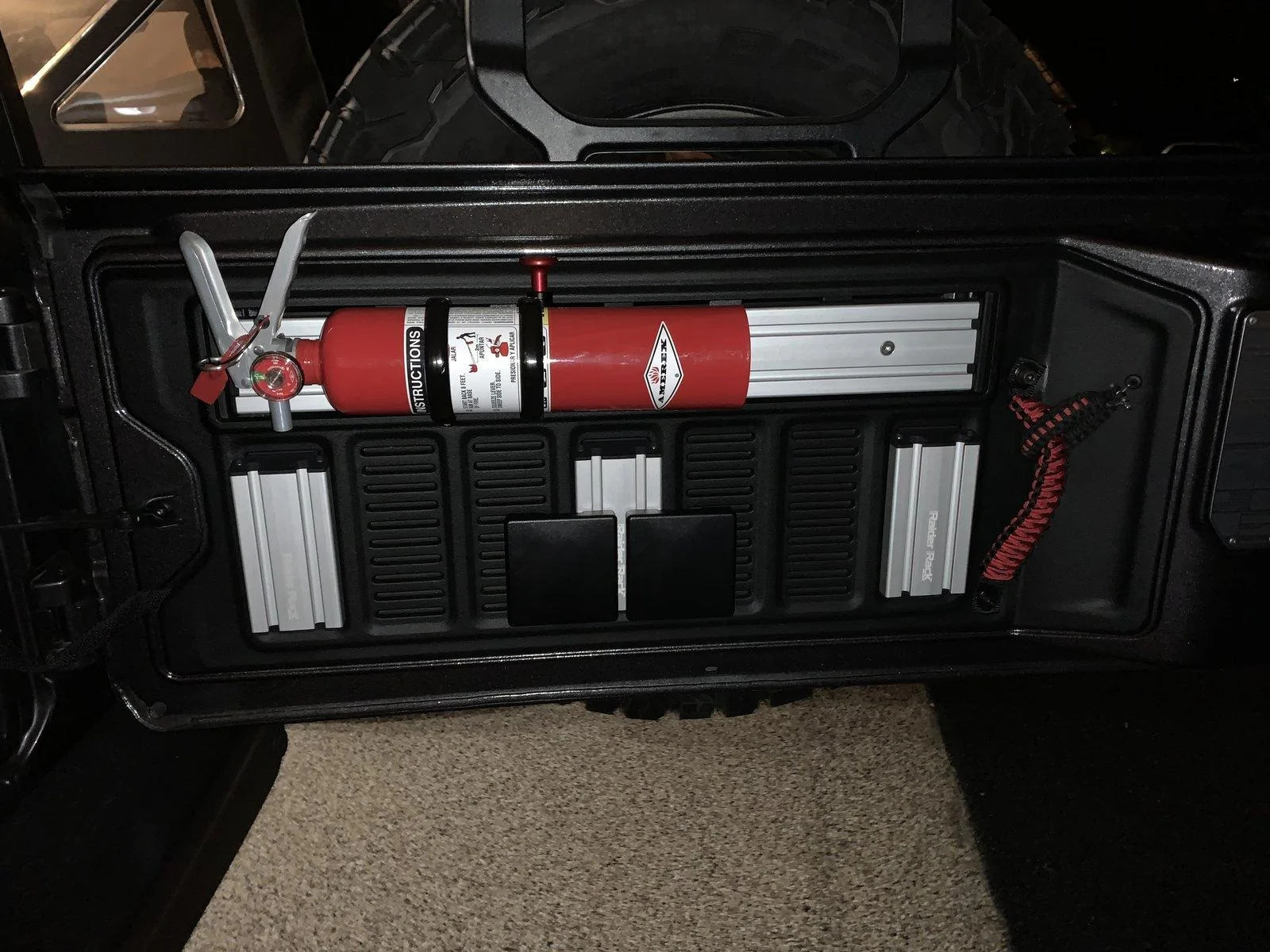 Jeep Wrangler JL Raider Rack System:  Interior Storage for Tailgate 55DB06F2-929E-46EC-806A-12F9BBAE57E7