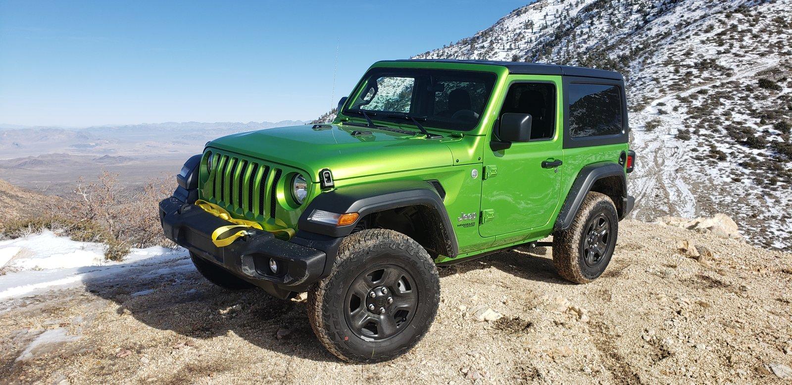 Jeep Wrangler JL 2 Door Turbo Mojito Build 20181209_121431