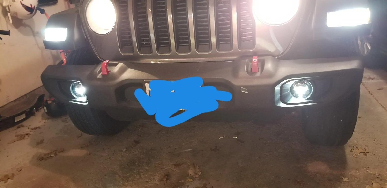 Jeep Wrangler JL Fog light replacement. 20181216_220616