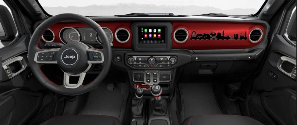 Jeep Wrangler JL Dash Board Sticker Cinci cho