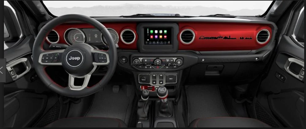 Jeep Wrangler JL Dash Board Sticker Cinci chop 2