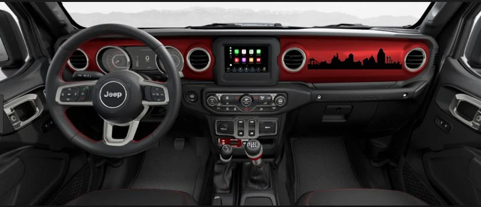Jeep Wrangler JL Dash Board Sticker Cinci chop 3