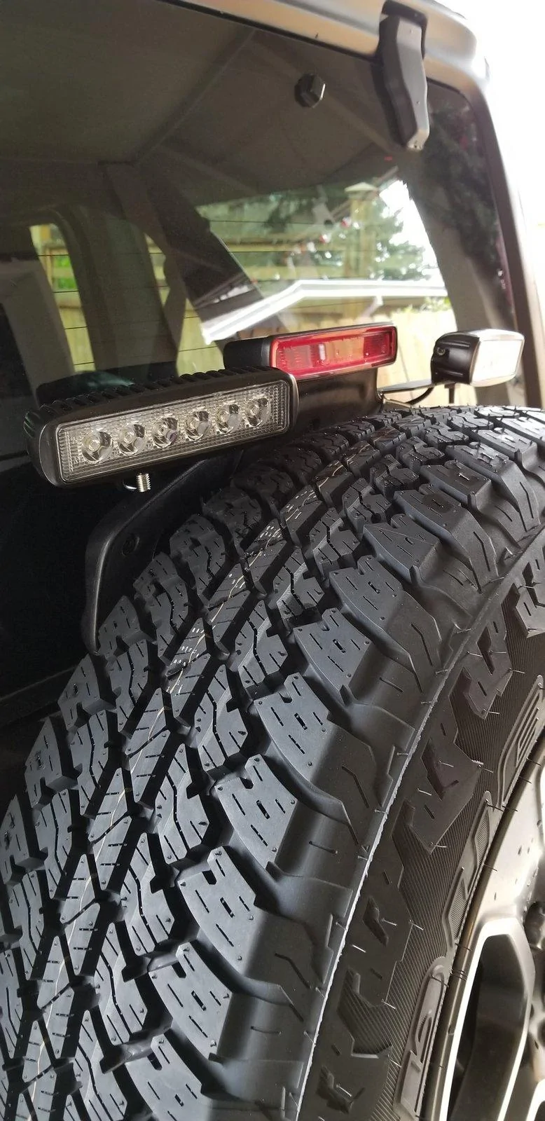 Jeep Wrangler JL Rear Led Light Mount Option 20181217_121013