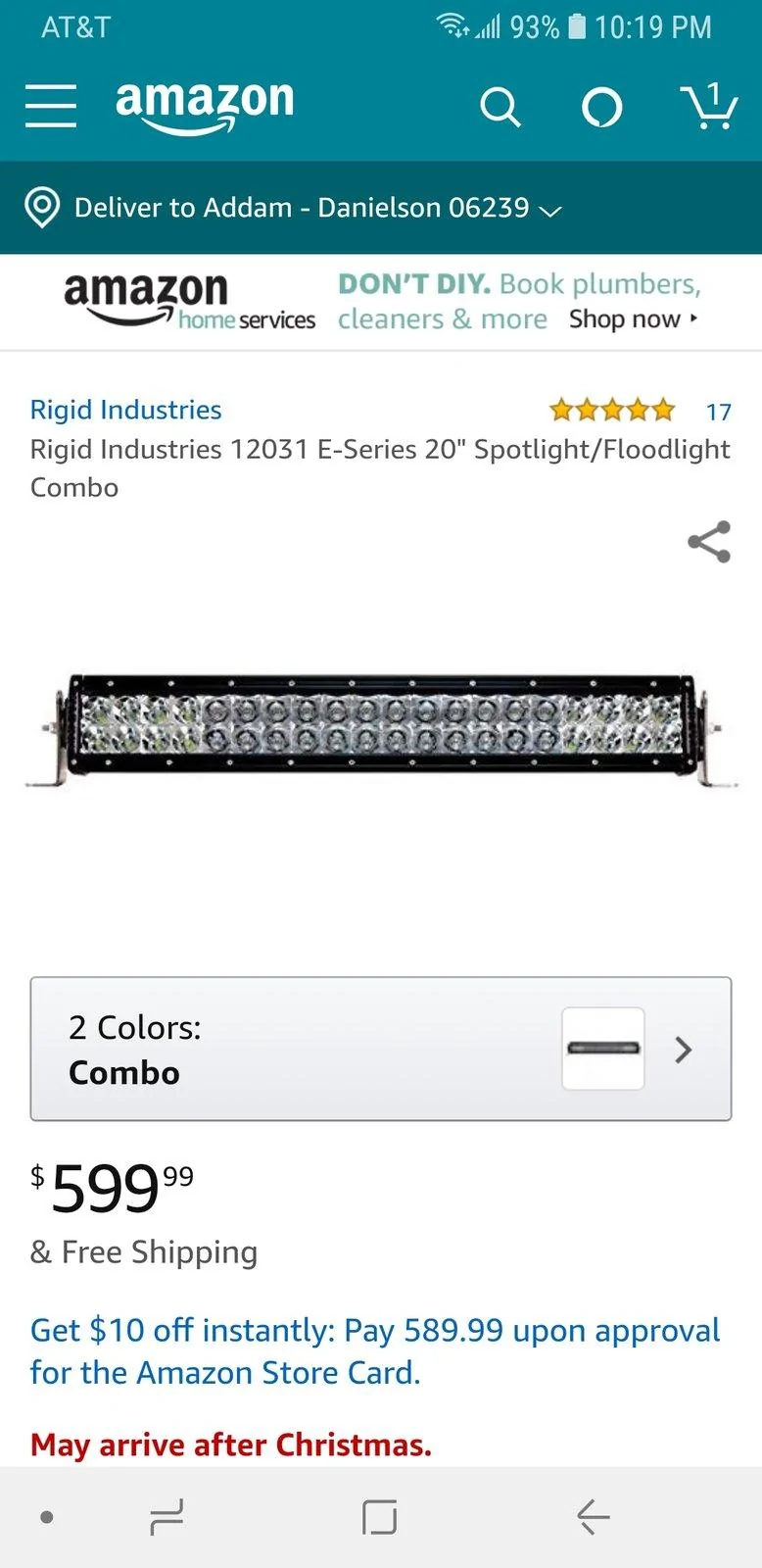 Jeep Wrangler JL Rigid 20" Screenshot_20181217-221907_Amazon Shopping