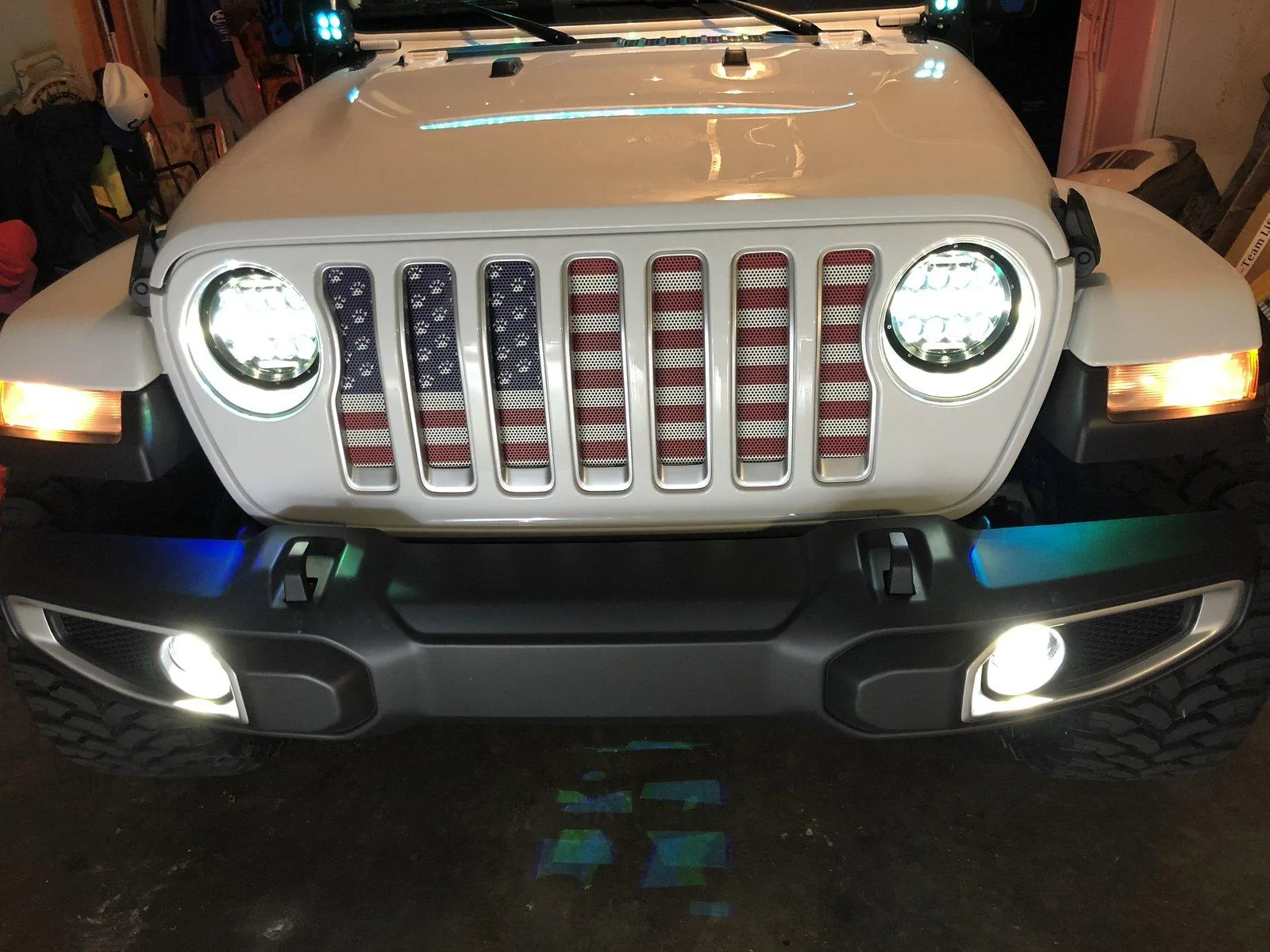 Jeep Wrangler JL Mesh Grill 1E300D2E-5F59-4596-B82A-BB971847CE1E
