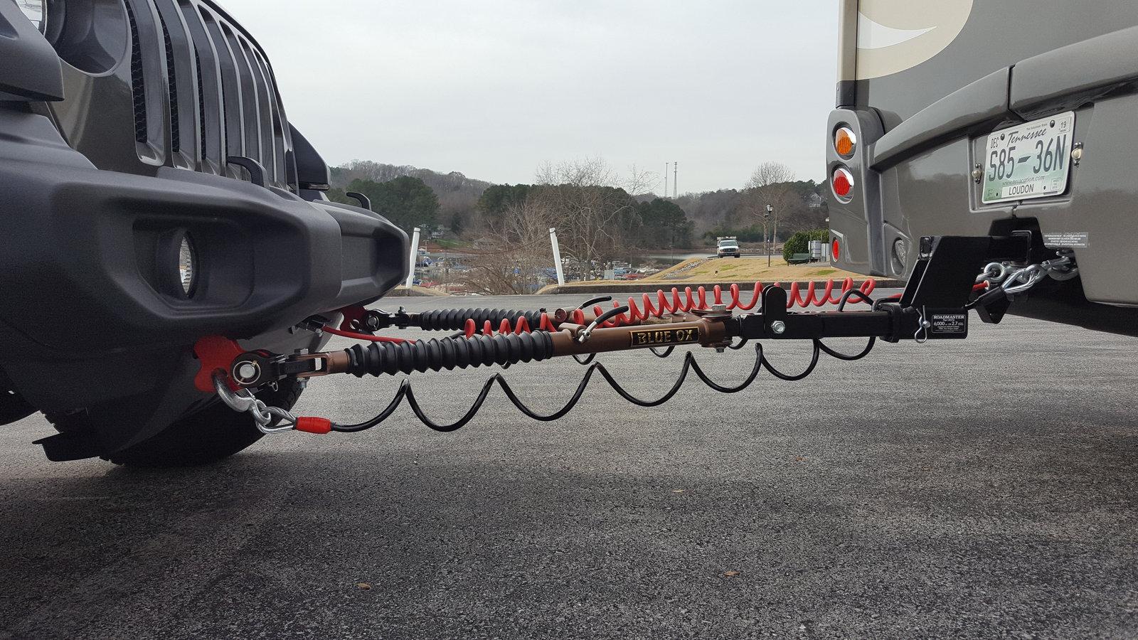 Jeep Wrangler JL Best Setup for RV Flat Tow ima
