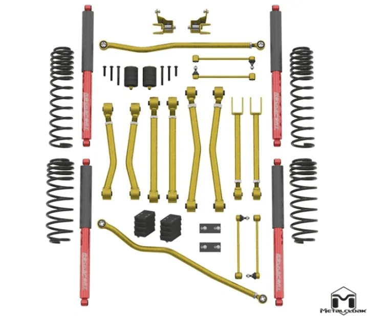 Jeep Wrangler JL Suspension Lift Kit Components Question Metalcloak Jeep JL Wrangler Game-Changer Suspension